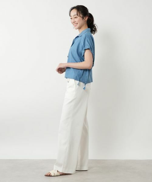 NEMIKA / ネミカ シャツ・ブラウス | スリーブリボンシャツ【NEMIKA】 | 詳細2