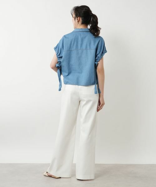 NEMIKA / ネミカ シャツ・ブラウス | スリーブリボンシャツ【NEMIKA】 | 詳細3