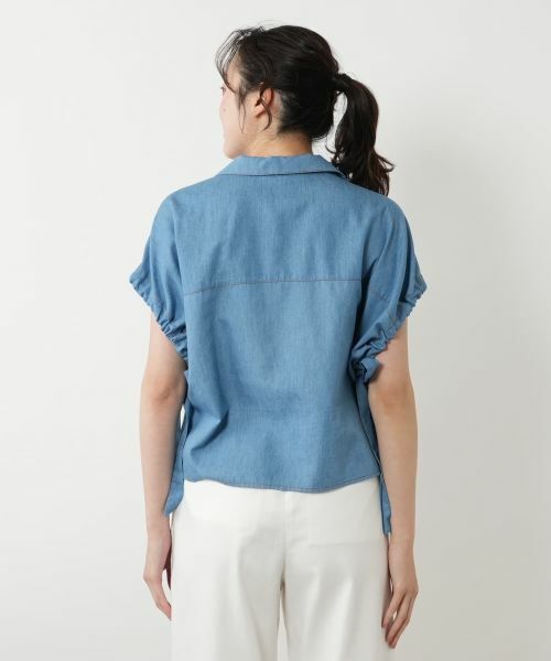 NEMIKA / ネミカ シャツ・ブラウス | スリーブリボンシャツ【NEMIKA】 | 詳細6