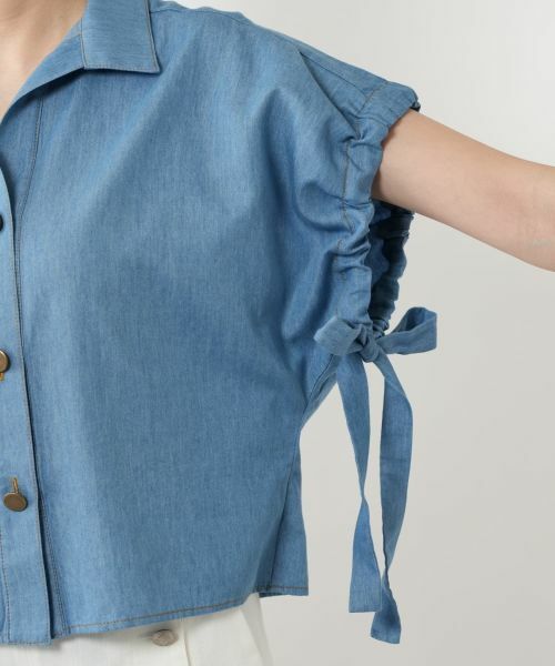 NEMIKA / ネミカ シャツ・ブラウス | スリーブリボンシャツ【NEMIKA】 | 詳細9