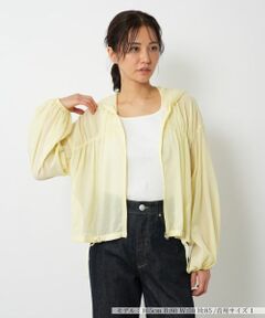 NEMIKA / ネミカ テーラードジャケット | ギャザーフーディショートブルゾン【NEMIKA】