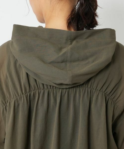 NEMIKA / ネミカ テーラードジャケット | ギャザーフーディショートブルゾン【NEMIKA】 | 詳細14