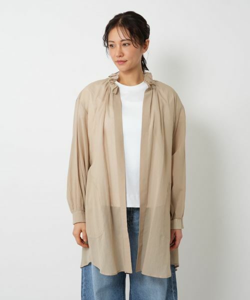 NEMIKA / ネミカ その他アウター | フリルネックシアージャケット【NEMIKA】 | 詳細10