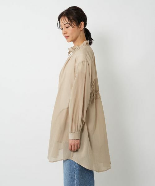 NEMIKA / ネミカ その他アウター | フリルネックシアージャケット【NEMIKA】 | 詳細11