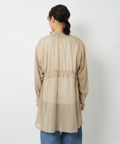 NEMIKA / ネミカ その他アウター | フリルネックシアージャケット【NEMIKA】 | 詳細12