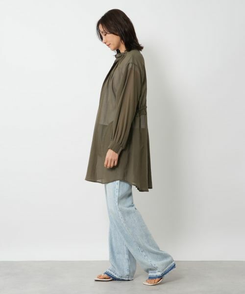 NEMIKA / ネミカ その他アウター | フリルネックシアージャケット【NEMIKA】 | 詳細2