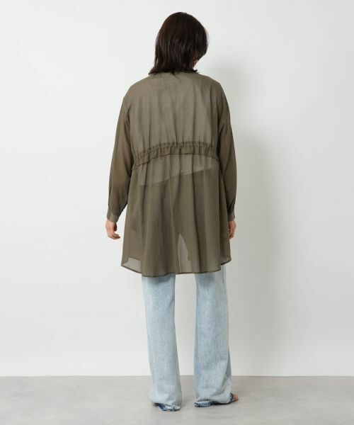 NEMIKA / ネミカ その他アウター | フリルネックシアージャケット【NEMIKA】 | 詳細3