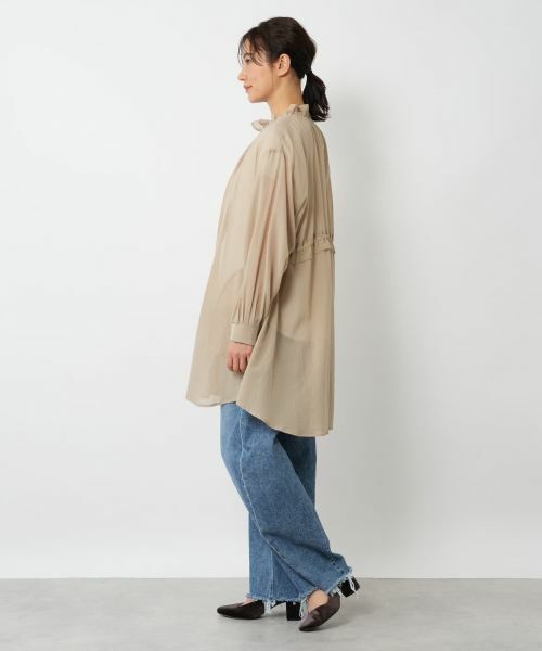 NEMIKA / ネミカ その他アウター | フリルネックシアージャケット【NEMIKA】 | 詳細8