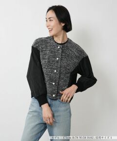 NEMIKA / ネミカ テーラードジャケット | 異素材切り替えジャケット【NEMIKA】