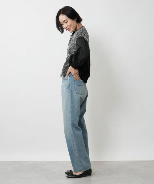 NEMIKA / ネミカ テーラードジャケット | 異素材切り替えジャケット【NEMIKA】 | 詳細2