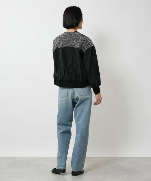 NEMIKA / ネミカ テーラードジャケット | 異素材切り替えジャケット【NEMIKA】 | 詳細3