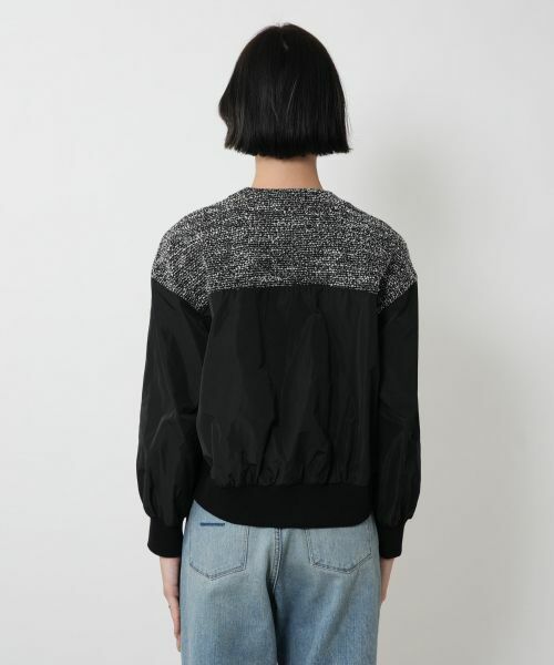 NEMIKA / ネミカ テーラードジャケット | 異素材切り替えジャケット【NEMIKA】 | 詳細6