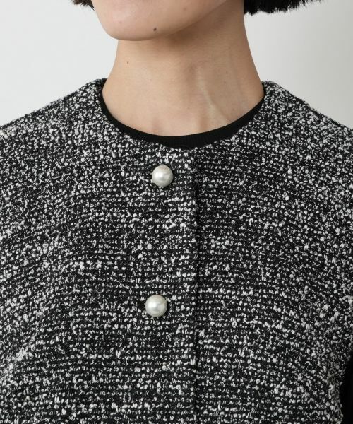 NEMIKA / ネミカ テーラードジャケット | 異素材切り替えジャケット【NEMIKA】 | 詳細7