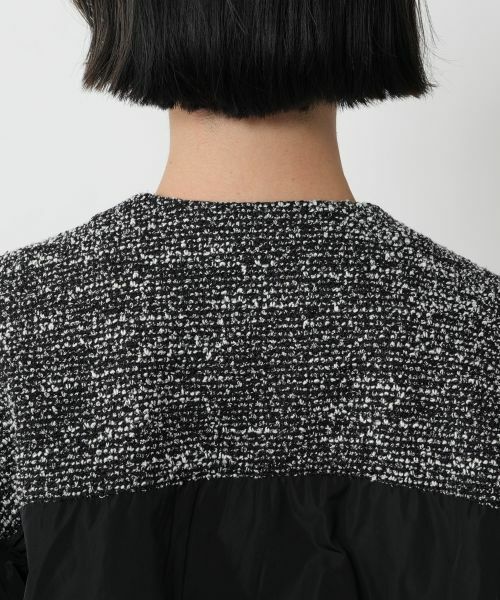 NEMIKA / ネミカ テーラードジャケット | 異素材切り替えジャケット【NEMIKA】 | 詳細8