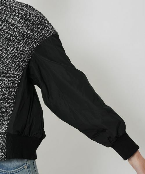 NEMIKA / ネミカ テーラードジャケット | 異素材切り替えジャケット【NEMIKA】 | 詳細9