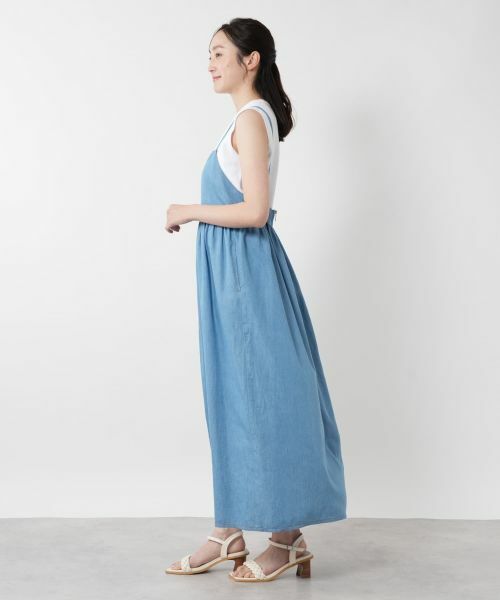 NEMIKA / ネミカ ロング・マキシ丈ワンピース | キャミソールワンピース【NEMIKA】 | 詳細2