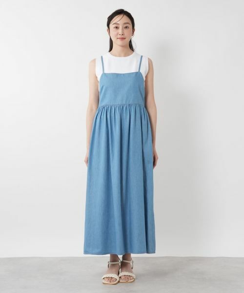 NEMIKA / ネミカ ロング・マキシ丈ワンピース | キャミソールワンピース【NEMIKA】 | 詳細4