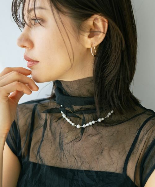 NEMIKA / ネミカ ネックレス・ペンダント・チョーカー | 淡水パールネックレス【RACKETS】（アイボリー）