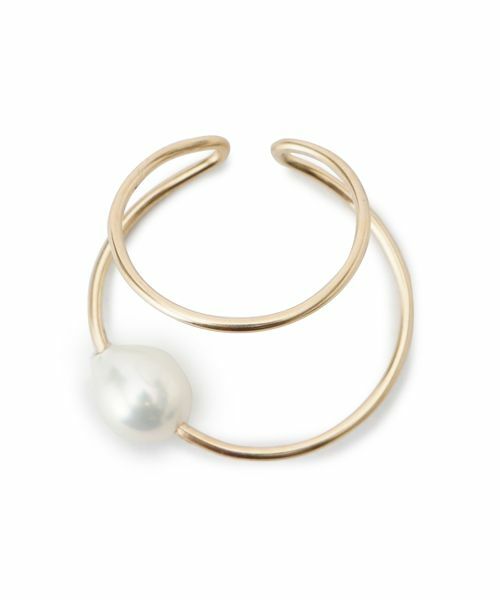NEMIKA / ネミカ ピアス・イヤリング | パールデザインイヤーカフ【RACKETS】 | 詳細1