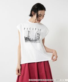 NEMIKA / ネミカ Tシャツ | フォトプリントTシャツ【THREE DOTS】