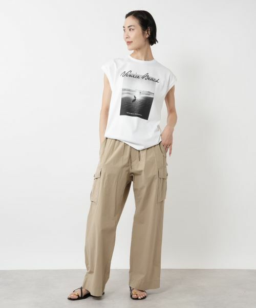 NEMIKA / ネミカ Tシャツ | フォトプリントTシャツ【THREE DOTS】 | 詳細1