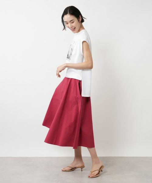 NEMIKA / ネミカ Tシャツ | フォトプリントTシャツ【THREE DOTS】 | 詳細5