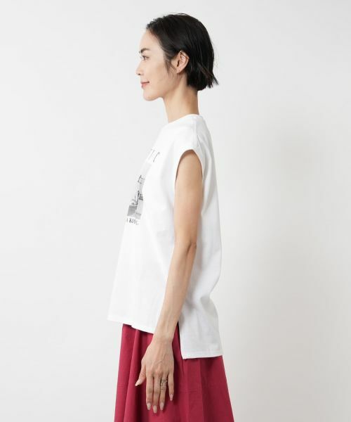 NEMIKA / ネミカ Tシャツ | フォトプリントTシャツ【THREE DOTS】 | 詳細8