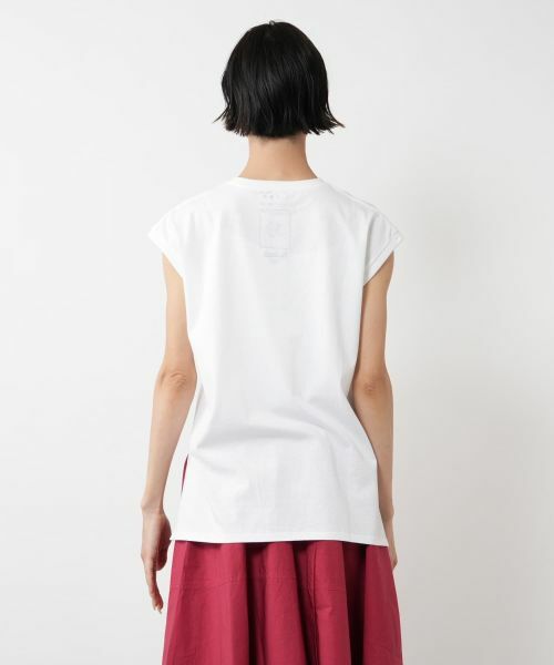 NEMIKA / ネミカ Tシャツ | フォトプリントTシャツ【THREE DOTS】 | 詳細9