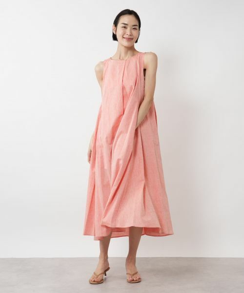 NEMIKA / ネミカ ドレス | ノースリーブワンピース【THREE DOTS】 | 詳細1