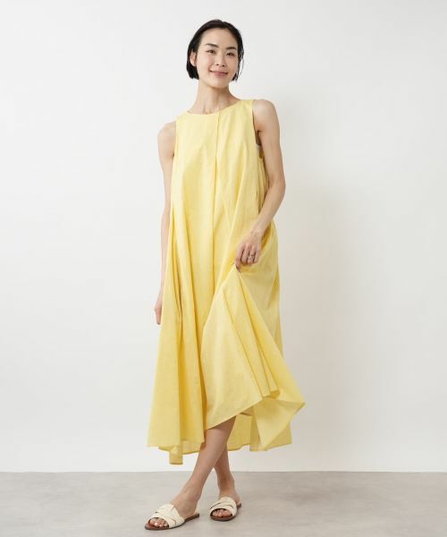 NEMIKA / ネミカ ドレス | ノースリーブワンピース【THREE DOTS】 | 詳細4