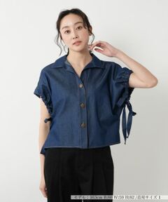 NEMIKA / ネミカ シャツ・ブラウス | スリーブリボンシャツ【NEMIKA】
