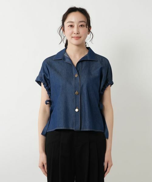 NEMIKA / ネミカ シャツ・ブラウス | スリーブリボンシャツ【NEMIKA】 | 詳細4