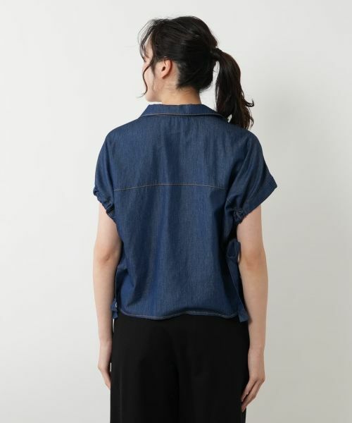 NEMIKA / ネミカ シャツ・ブラウス | スリーブリボンシャツ【NEMIKA】 | 詳細6