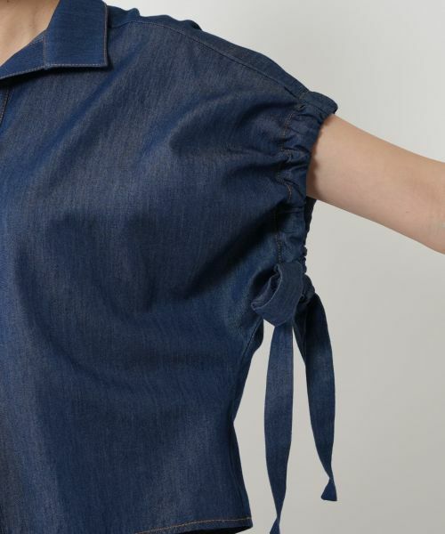 NEMIKA / ネミカ シャツ・ブラウス | スリーブリボンシャツ【NEMIKA】 | 詳細9