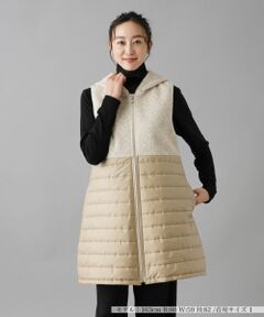 NEMIKA / ネミカ テーラードジャケット | 異素材切替ベスト【NEMIKA】