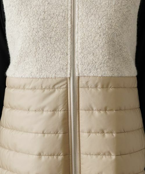 NEMIKA / ネミカ テーラードジャケット | 異素材切替ベスト【NEMIKA】 | 詳細16