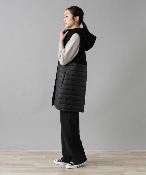 NEMIKA / ネミカ テーラードジャケット | 異素材切替ベスト【NEMIKA】 | 詳細5