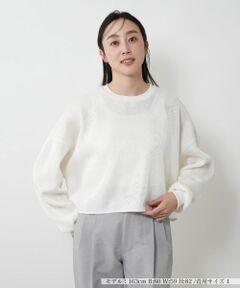 NEMIKA / ネミカ ニット・セーター | シアークロップドトップス【PASSIONE】