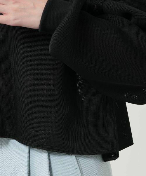 NEMIKA / ネミカ ニット・セーター | シアークロップドトップス【PASSIONE】 | 詳細11