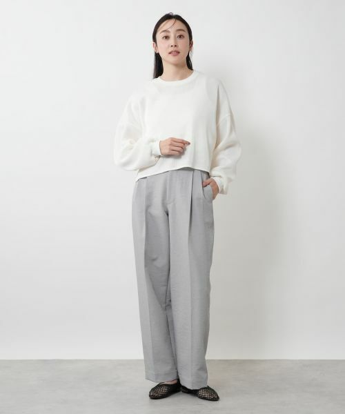 NEMIKA / ネミカ ニット・セーター | シアークロップドトップス【PASSIONE】 | 詳細13