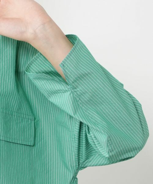 NEMIKA / ネミカ シャツ・ブラウス | Vネックポケットブラウス【PASSIONE】 | 詳細14