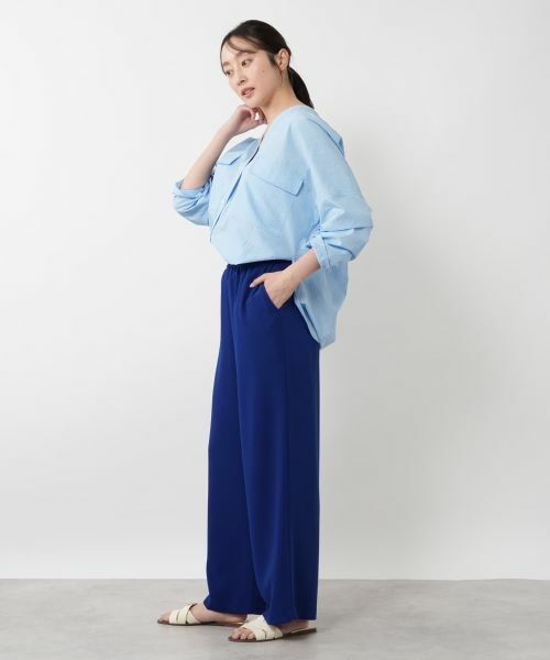 NEMIKA / ネミカ シャツ・ブラウス | Vネックポケットブラウス【PASSIONE】 | 詳細2