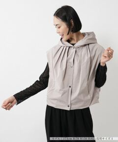 【ネミカ】ジャケット　ブルゾン ギャザーフーディショートブルゾン【NEMIKA】|ネミカ | レリアン