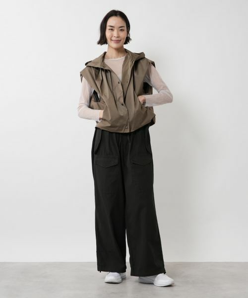 NEMIKA / ネミカ テーラードジャケット | フーデッドタックベスト【PASSIONE】 | 詳細4