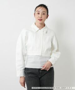 NEMIKA / ネミカ その他アウター | クロップドデニムジャケット【PASSIONE】