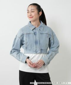 NEMIKA / ネミカ その他アウター | クロップドデニムジャケット【PASSIONE】