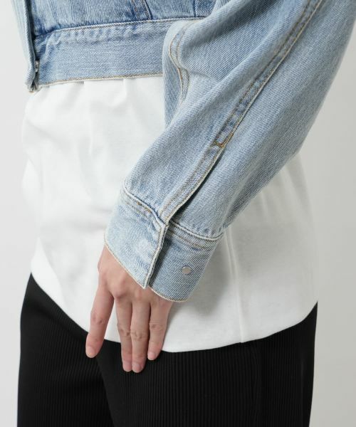 NEMIKA / ネミカ その他アウター | クロップドデニムジャケット【PASSIONE】 | 詳細13