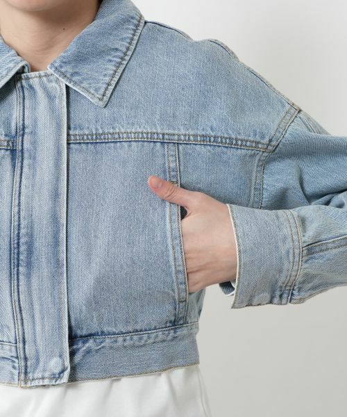 NEMIKA / ネミカ その他アウター | クロップドデニムジャケット【PASSIONE】 | 詳細14