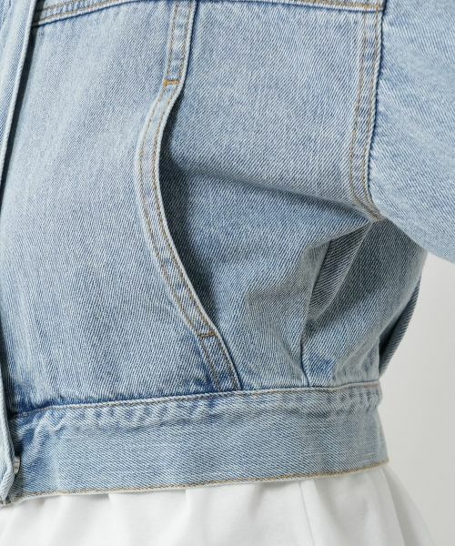 NEMIKA / ネミカ その他アウター | クロップドデニムジャケット【PASSIONE】 | 詳細16