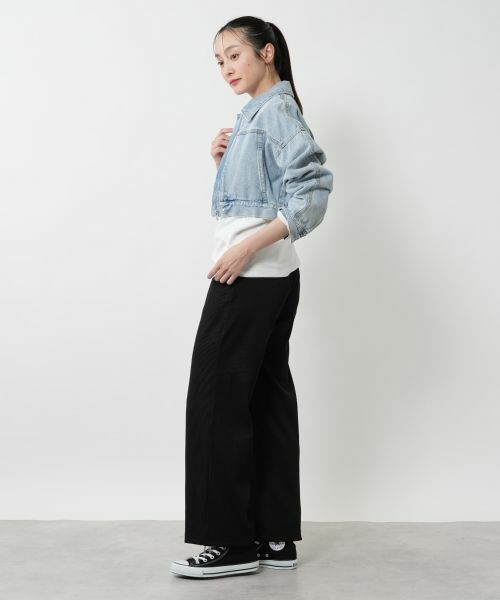NEMIKA / ネミカ その他アウター | クロップドデニムジャケット【PASSIONE】 | 詳細5